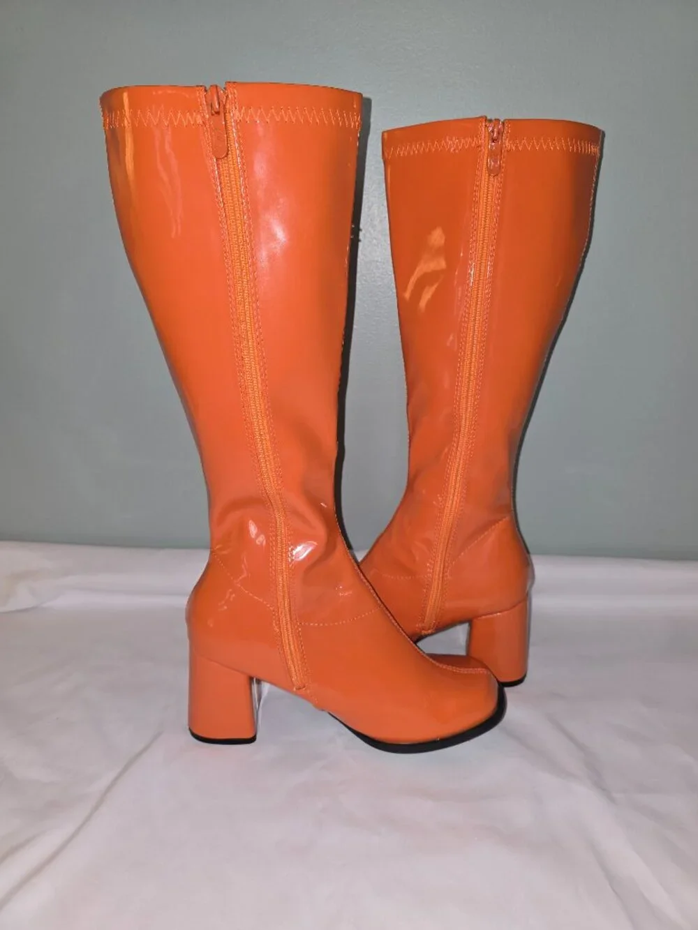 Ellie GoGo Boots in Orange, Women's US 9.5/EU 41, Gently Used